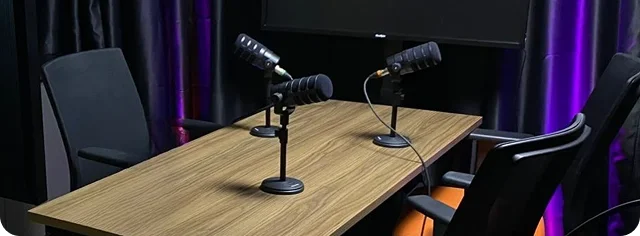 Estúdio Podcast Minerva HUB